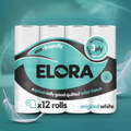 Elora Eco-Friendly 3-Ply Toilet Tissue – Original White