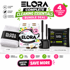 Elora Complete Cleaning Essentials Bundle – 4-Piece Bathroom Care Set
