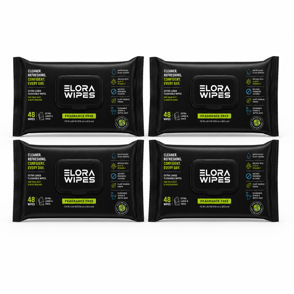 Elora Wipes  Fragrance-Free, 48 Count