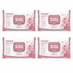 Elora Wipes Rose Water| 48 Count