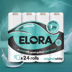 Elora Eco-Friendly 3-Ply Toilet Tissue – Original White