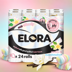 Elora Eco-Friendly 3-Ply Toilet Tissue – Vanilla & Marshmallow Scent