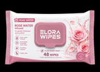 Elora Wipes Rose Water| 48 Count